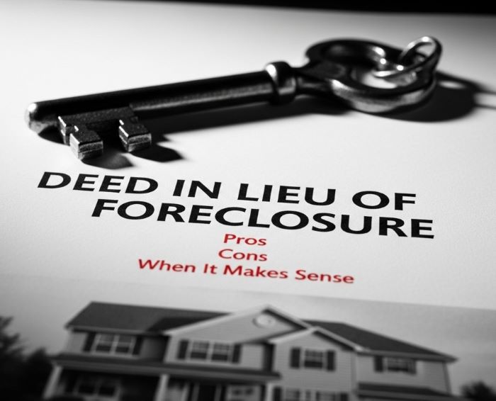 Deed in Lieu of Foreclosure