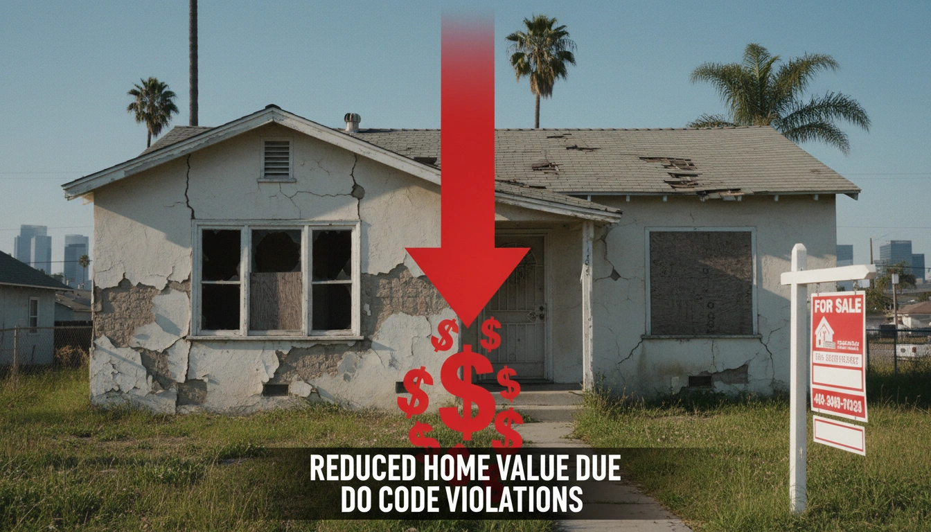 How Much Less Will You Get for a Home With Code Violations