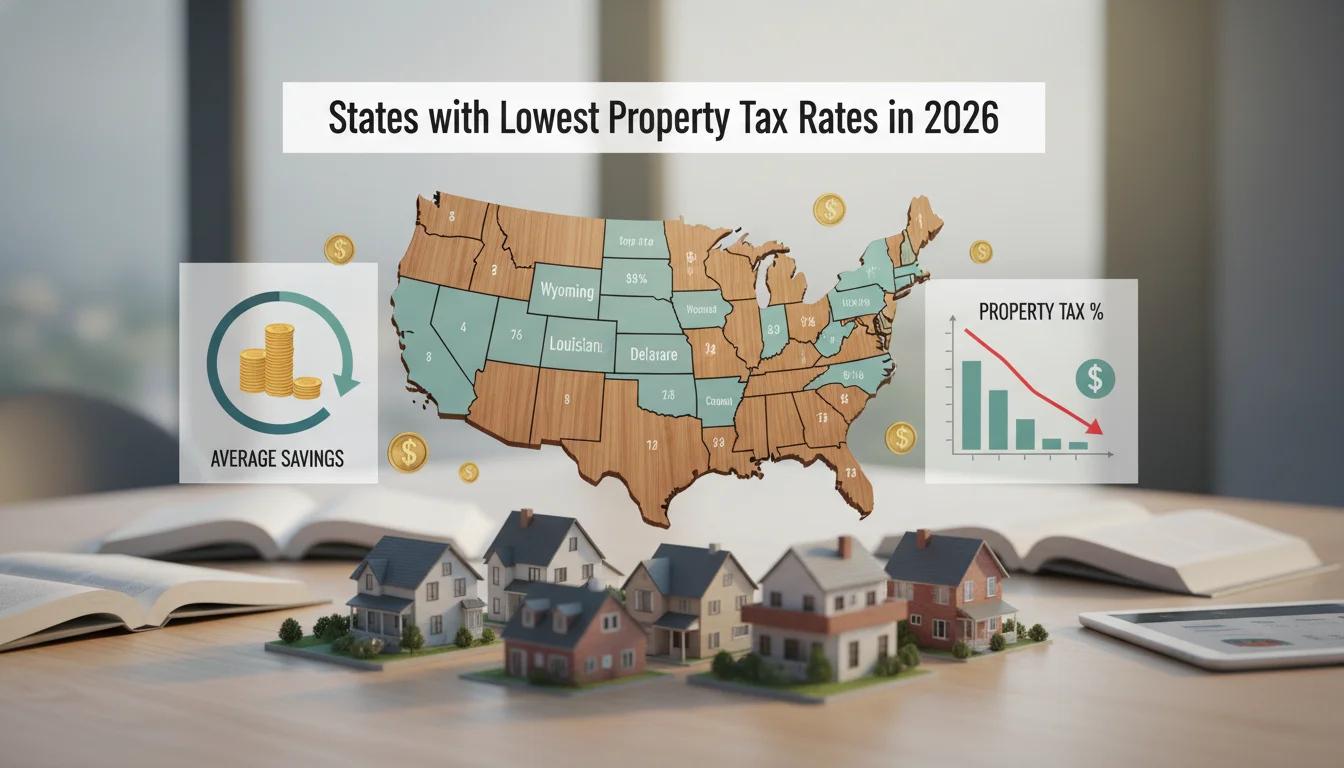 States with the Lowest Property Tax Rates in 2026