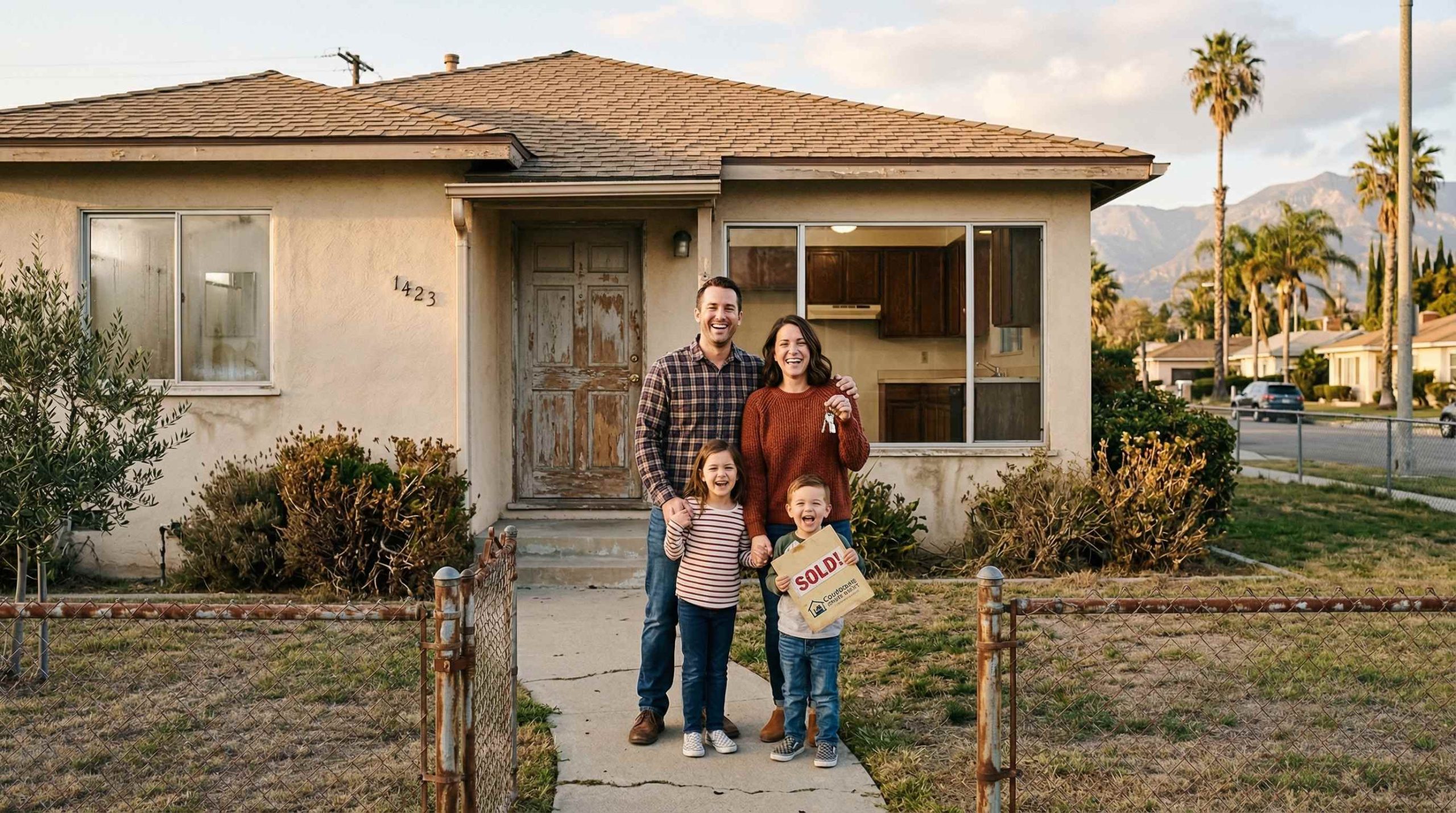 A Family in the San Fernando Valley Ready to Move On