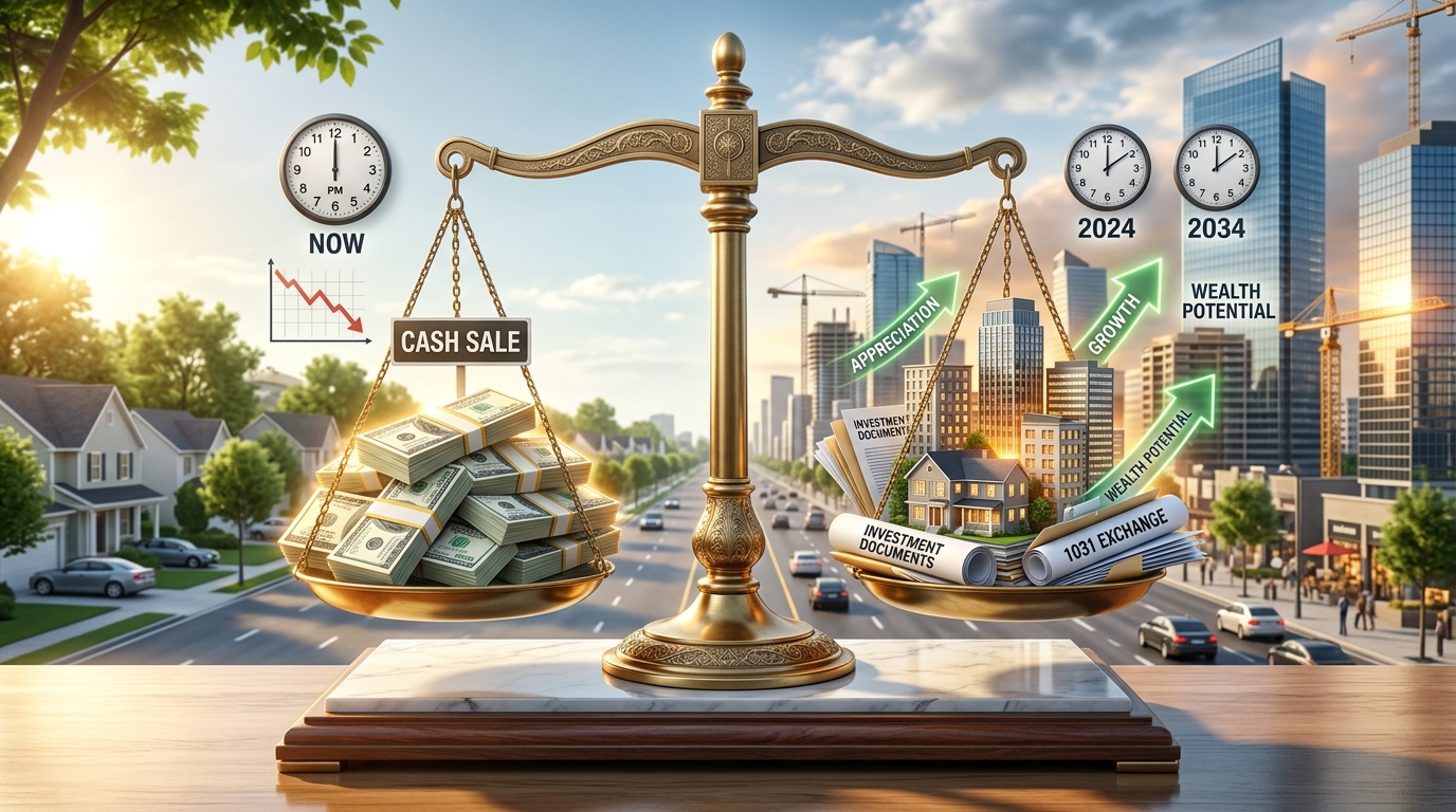 Cash Sale vs 1031 Exchange: Which Builds Wealth? 1 The Real Numbers: What You Actually Keep