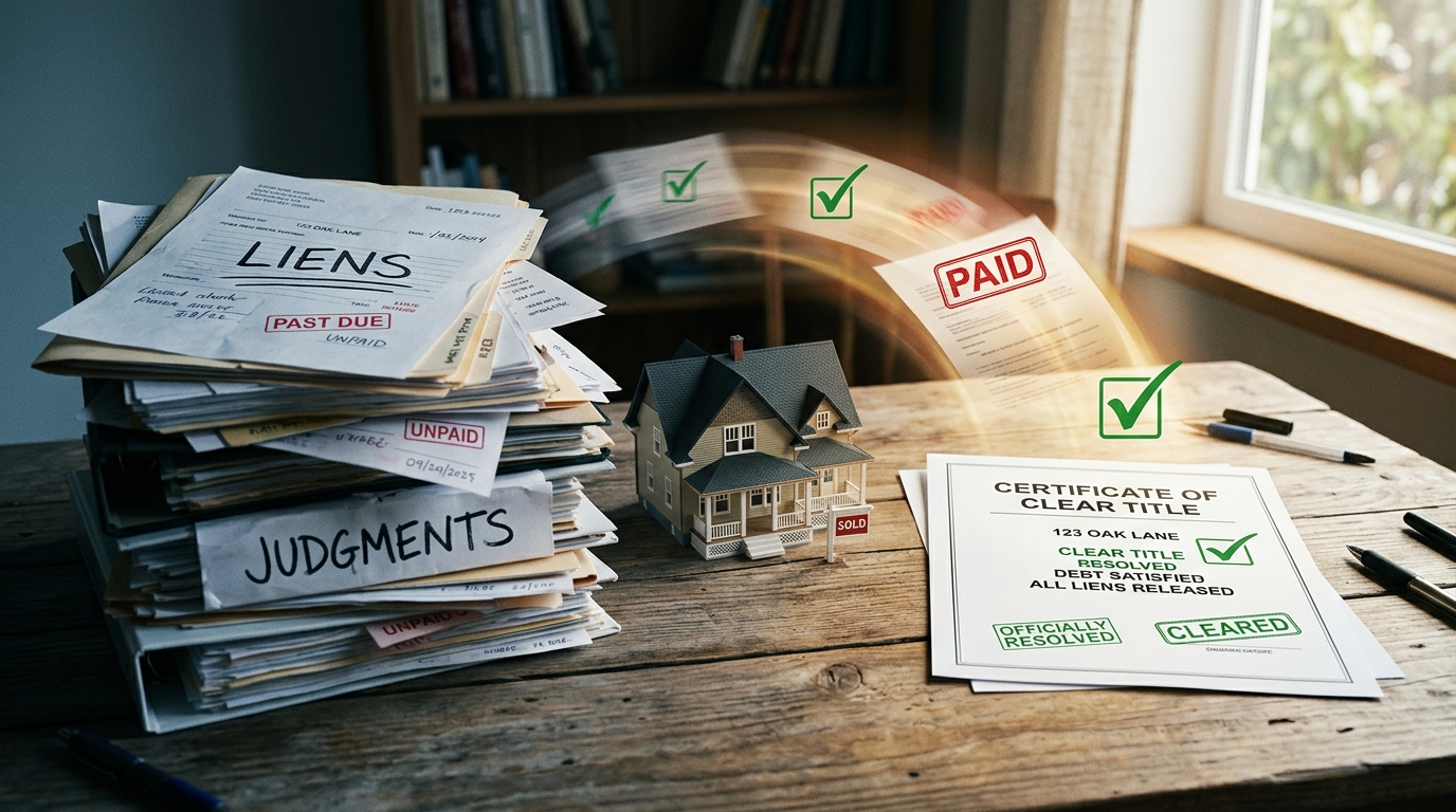 How BuyYourProperties.com Handles Liens and Judgments During a Sale 1 Why Selling to a Cash Buyer Makes Lien Resolution Simpler