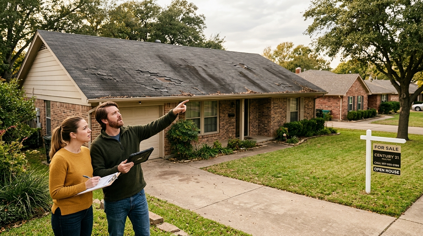 What Roof Damage in North Texas Actually Looks Like