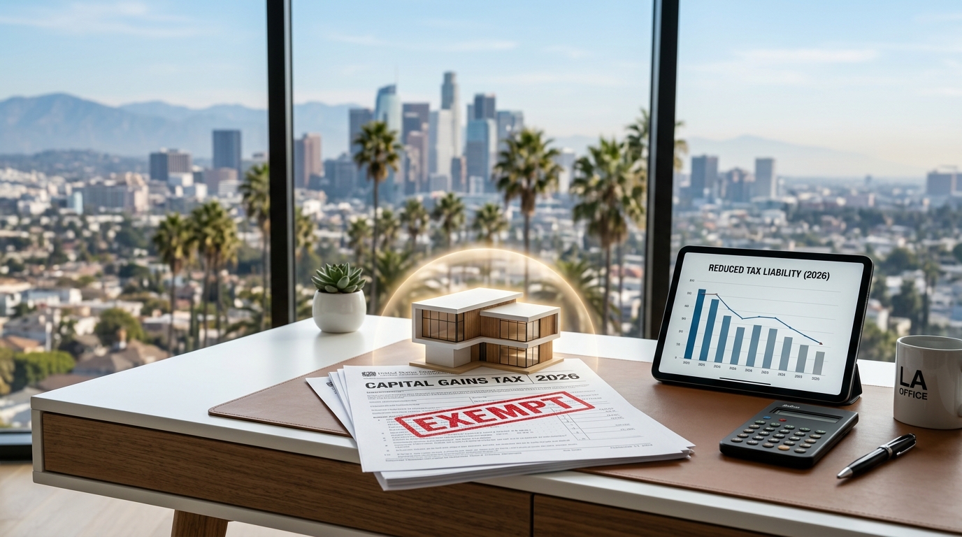 Capital Gains Tax Exemptions for LA Homeowners The 2026 Rules 1 What Happens When Your Gain Exceeds the Exclusion
For many LA homeowners, the Section 121 exclusion covers a meaningful portion of the gain but not all of it. Understanding what happens to the taxable remainder is essential for financial planning before a sale.