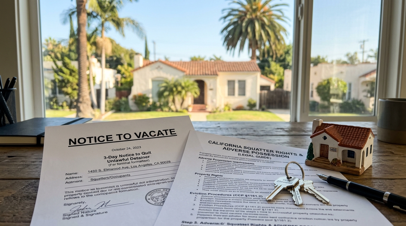 What Sellers Should Do Immediately When They Discover a Squatter