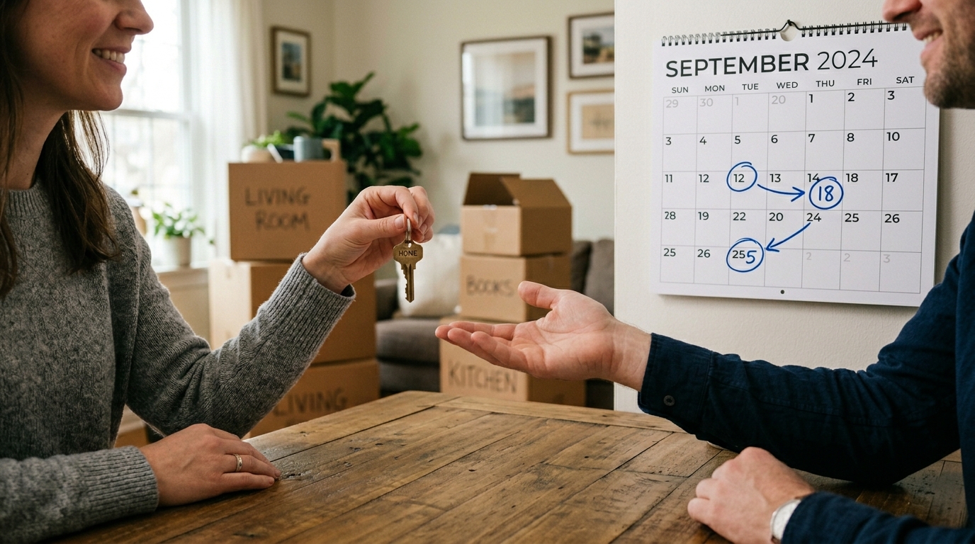 Negotiating Your Moving Date: Why Cash Buyers are More Flexible 1 How Cash Buyers Approach the Closing Timeline Differently