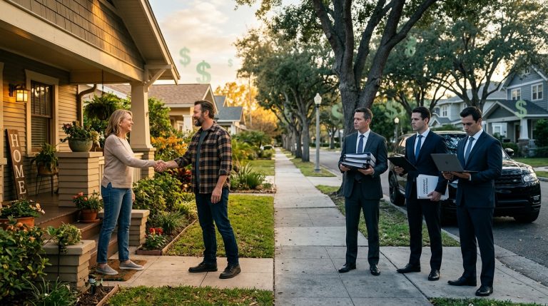 Selling to a Local Cash Buyer vs a National Wall Street Firm
