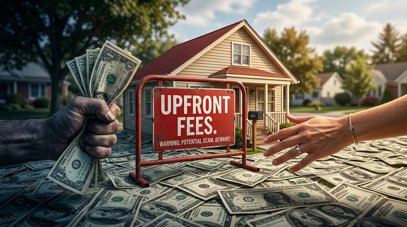 Why You Should Never Pay an Upfront Fee to a Home Buyer 1 Common Upfront Fee Scams Targeting Home Sellers