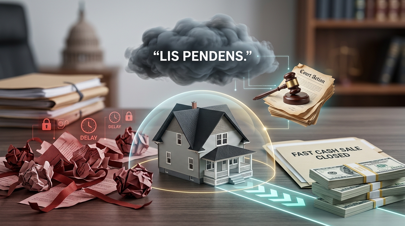 Your Options for Moving Forward With the Sale

The good news is that you are not stuck. There are real paths forward, even if they require some work. I have seen sellers successfully move past a lis pendens and close quickly when they knew which option matched their situation.