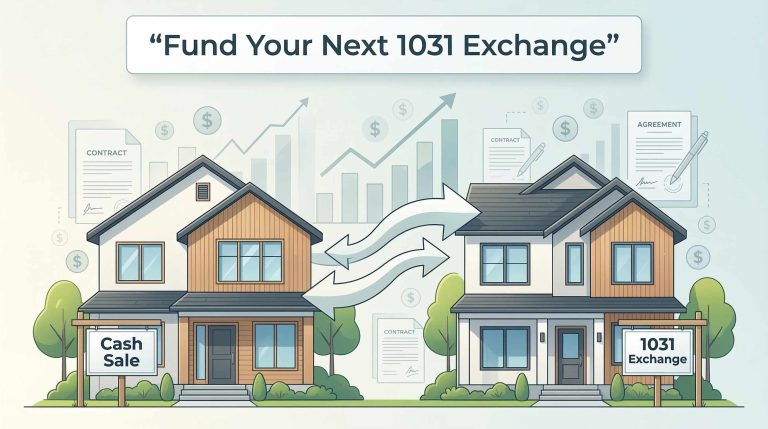 How to Use a Cash Sale to Fund Your Next 1031 Exchange
