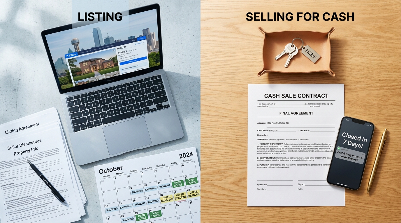 What Listing on the Open Market Actually Involves in Dallas