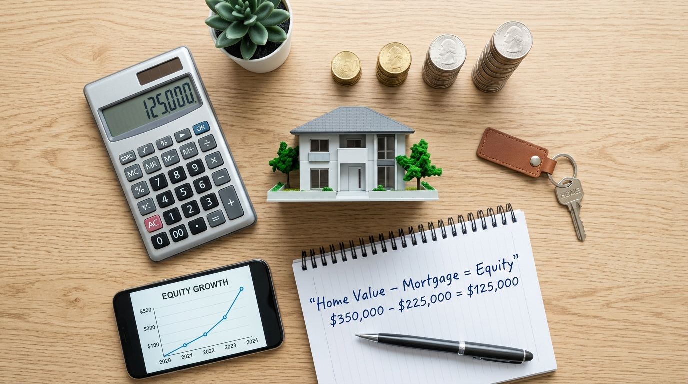 How to Calculate Your Home Equity in 5 Minutes 1 Here is the formula. It is not complicated at all.
