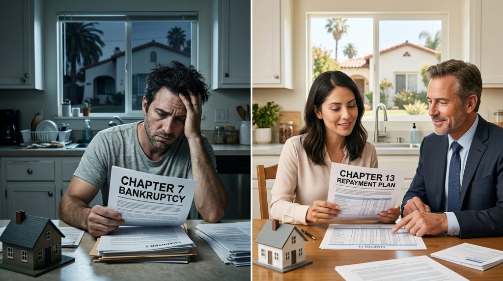 Selling Real Estate During Chapter 7 vs Chapter 13 Bankruptcy