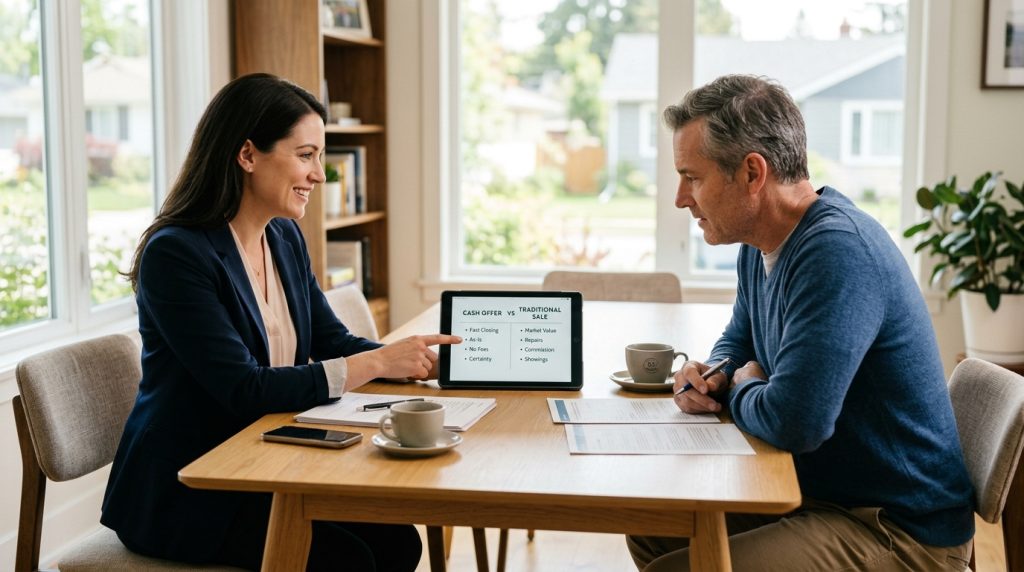 Why Your Real Estate Agent Might Actually Recommend a Cash Buyer