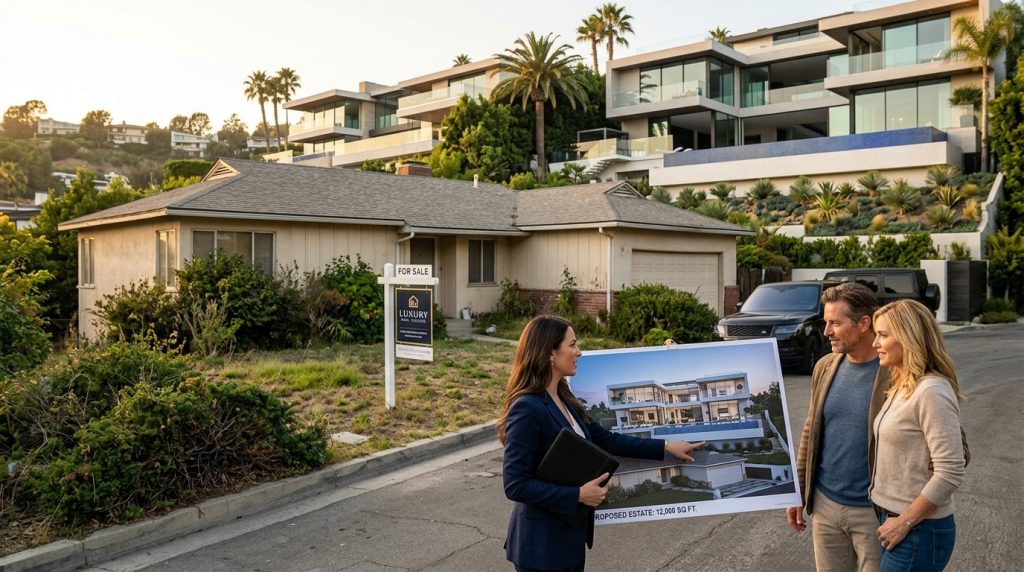 How to Market a Teardown in Luxury Neighborhoods Like Bel Air