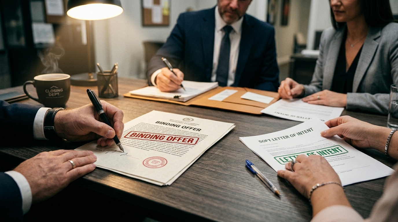 Binding Offer vs Soft Letter of Intent Explained 1 Binding Offer vs Letter of Intent: A Side-by-Side Comparison