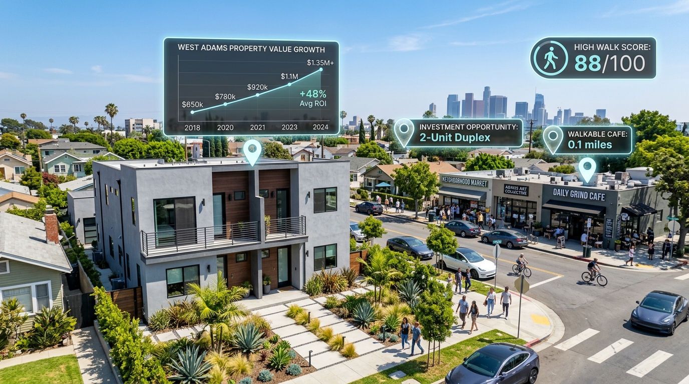 Why Investors Are Buying High Walk Score Properties in West Adams 1 What Walk Score Actually Means and Why Investors Care