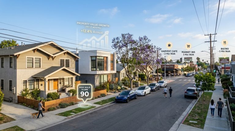 Why Investors Are Buying Walk Score Properties in West Adams