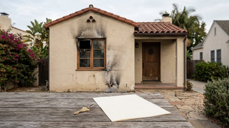 Selling a Fire Damaged or Water Damaged Home in the LA Area