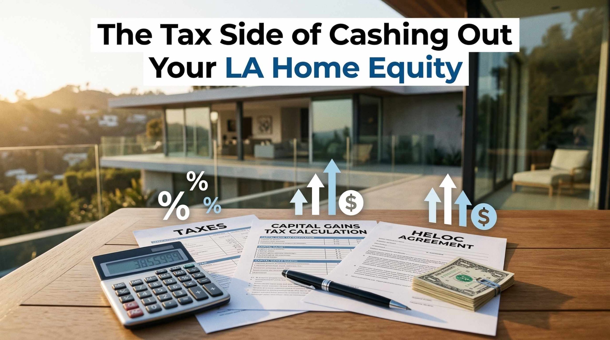 Turning Equity into Liquidity Why LA Homeowners Are Cashing Out 1 The Tax Side of Cashing Out Your LA Home Equity