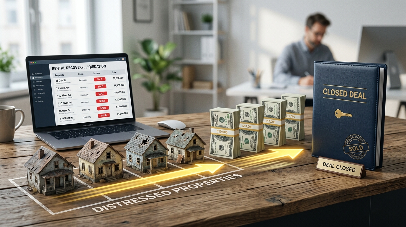 Your Main Exit Strategies for a Distressed Rental Portfolio

The good news is there are several real options for liquidating a portfolio of ugly rentals. The right one depends on your timeline, how many properties are involved, whether tenants are in place, and how much you are willing to discount to get out fast.