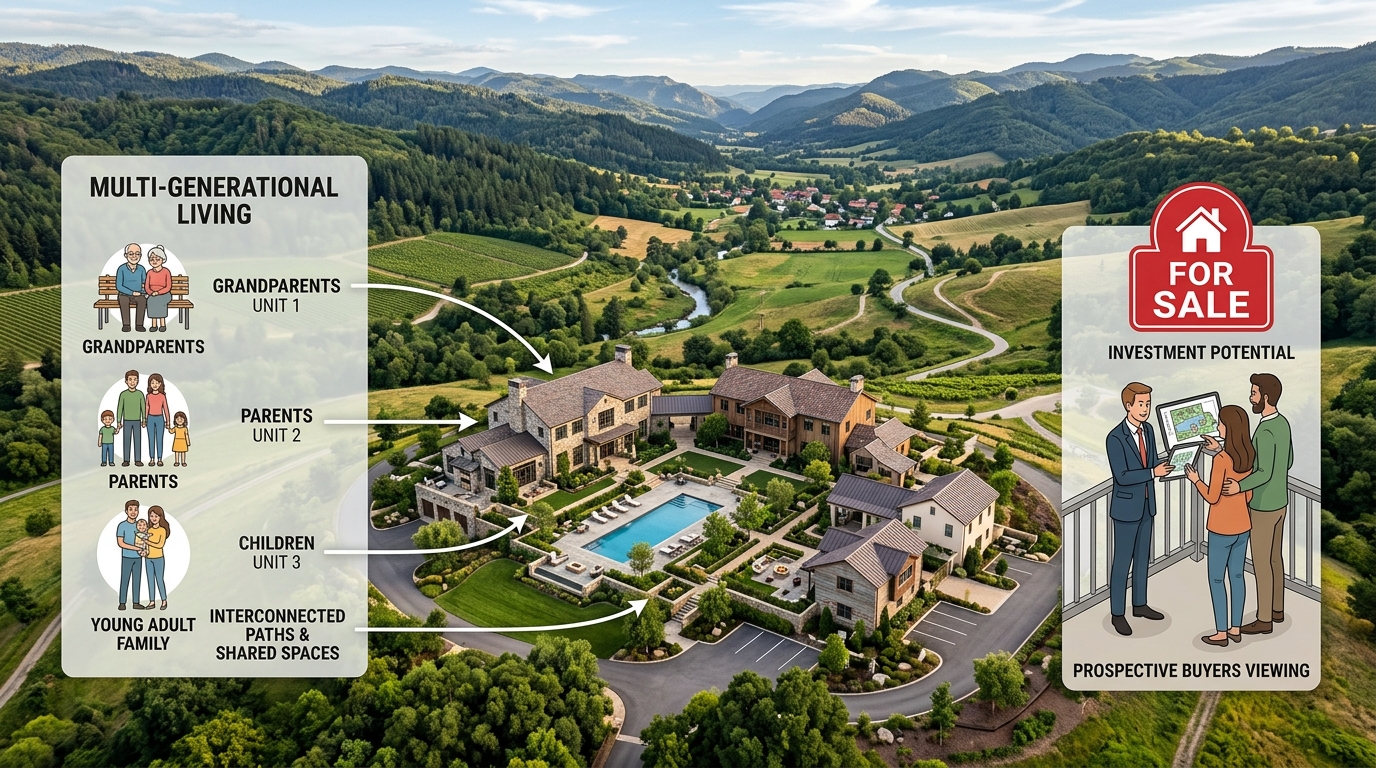 Selling Multi-Generational Compound Estates in the Valley