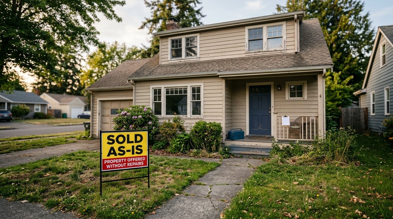 What You Actually Don’t Have to Fix When Selling As-Is