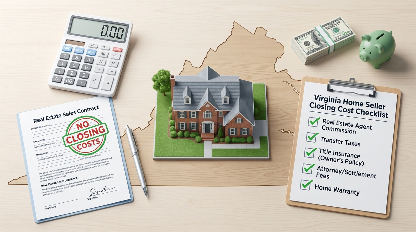 How to Avoid Closing Costs When Selling Your House in Virginia 1 What Are Closing Costs When Selling a House in Virginia