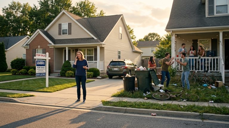 How to Sell a House When You Have Bad Neighbours
