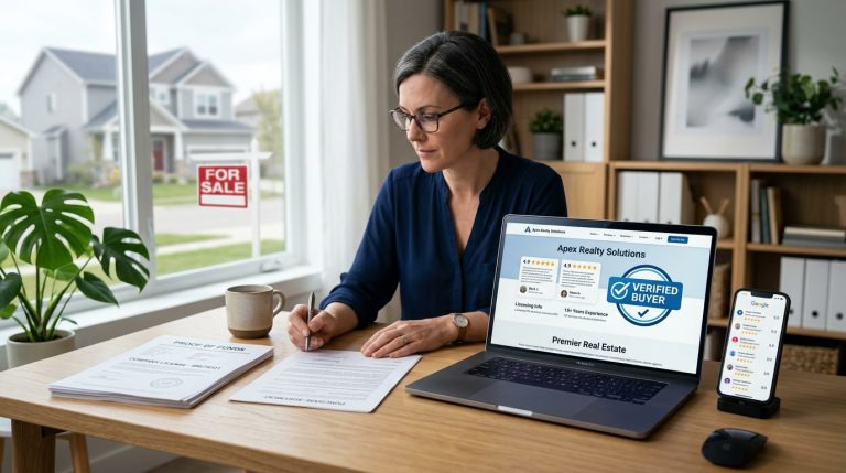 Homeowner reviewing documents 202604031251