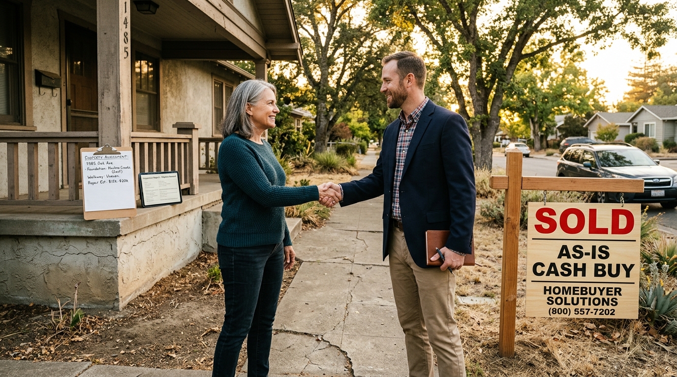 What a Cash Sale Actually Looks Like for a Home With Foundation Issues