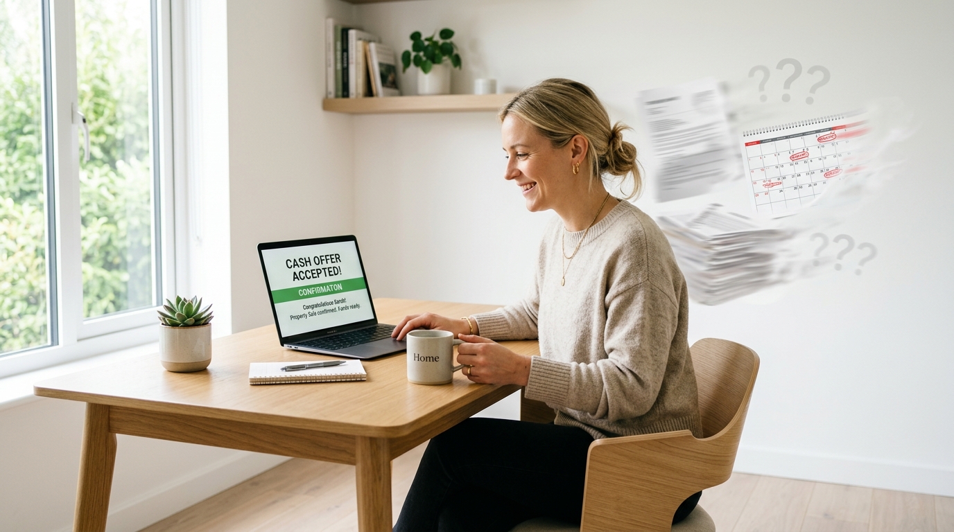 How Selling for Cash Changes the Mental Experience