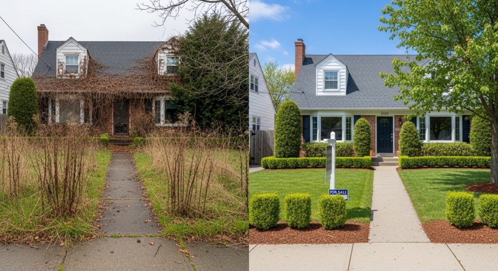 Selling a Property with Severe Landscaping Neglect or Overgrowth