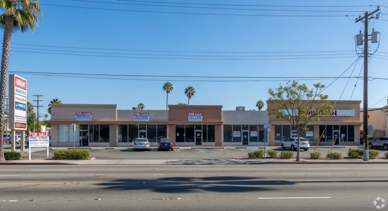 Selling a Vacant Retail Space or Strip Mall in Los Angeles County