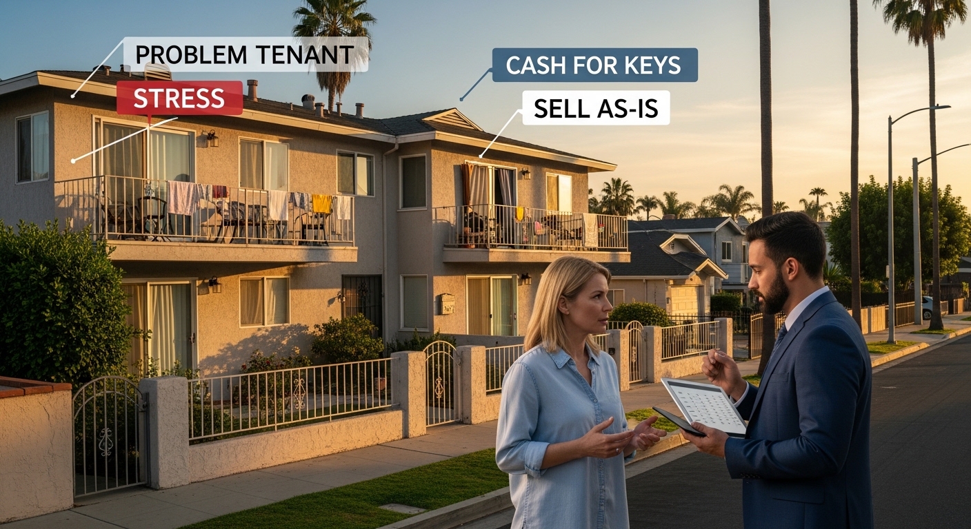 Cash for Keys vs. Selling As-Is: Dealing with Problem Tenants in LA 1 What Cash for Keys Actually Means in Los Angeles