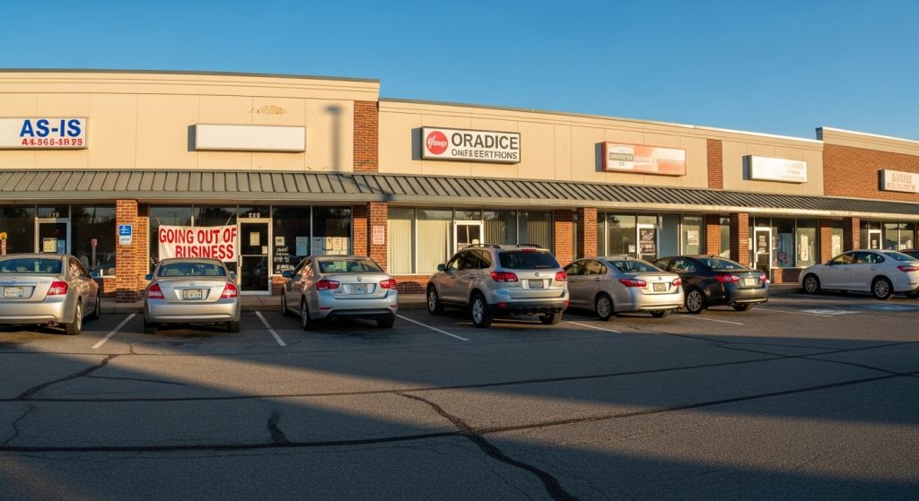 Selling a Strip Mall or Retail Space As-Is