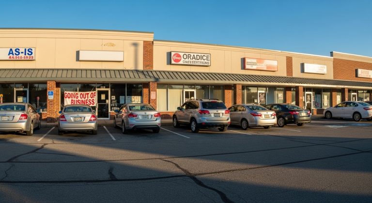 Selling a Strip Mall or Retail Space As-Is