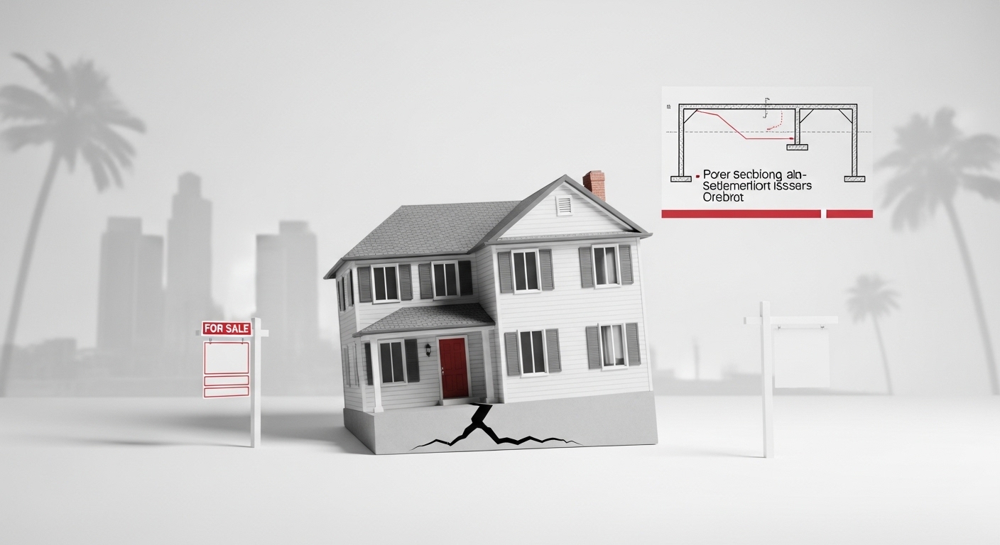 What Foundation Settlement Actually Means in Southern California