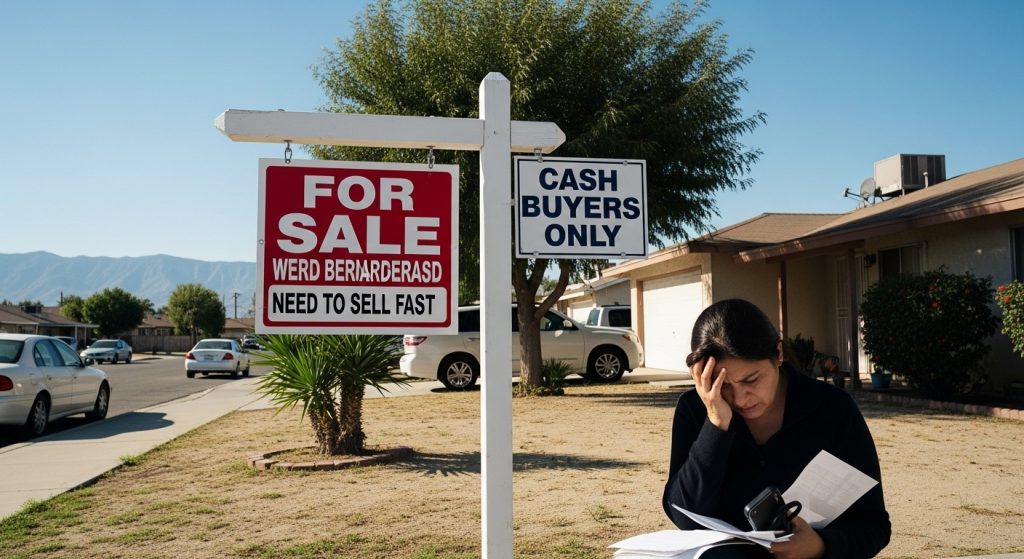 Selling a House in San Bernardino When You Need Cash Immediately