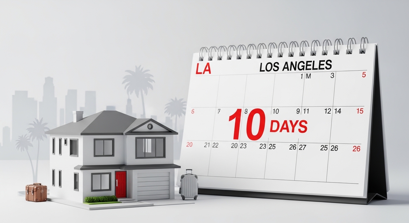 What a 10-Day Home Sale Actually Looks Like in Los Angeles