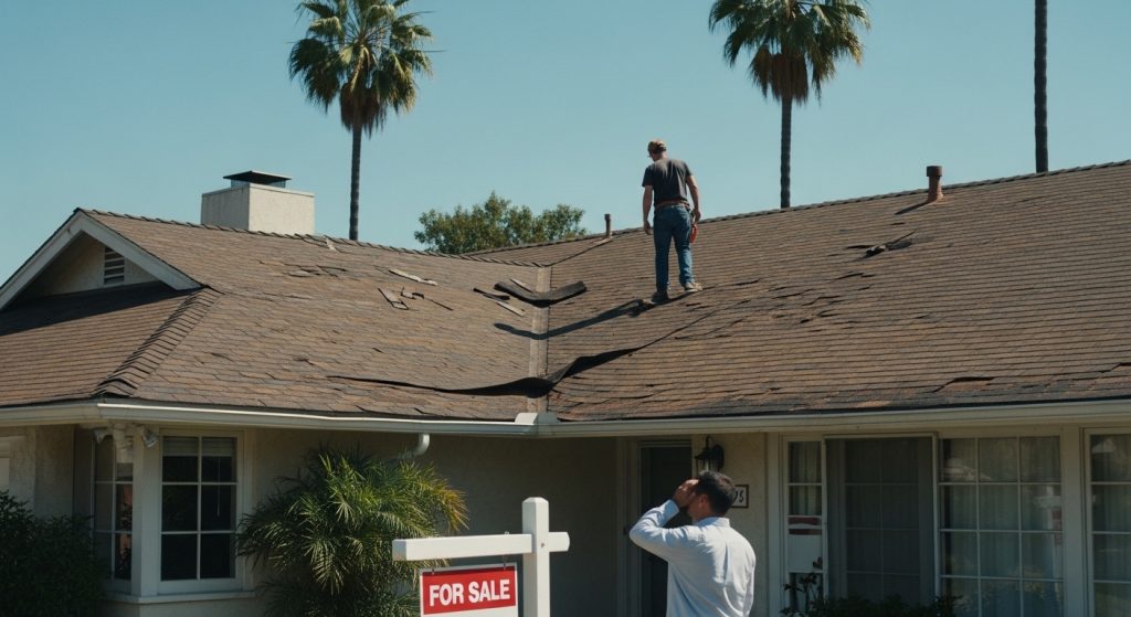 Selling a House in LA That Needs a Total Roof Replacement
