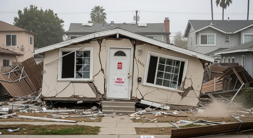 Earthquake Damage? How to Sell a Red-Tagged House in California