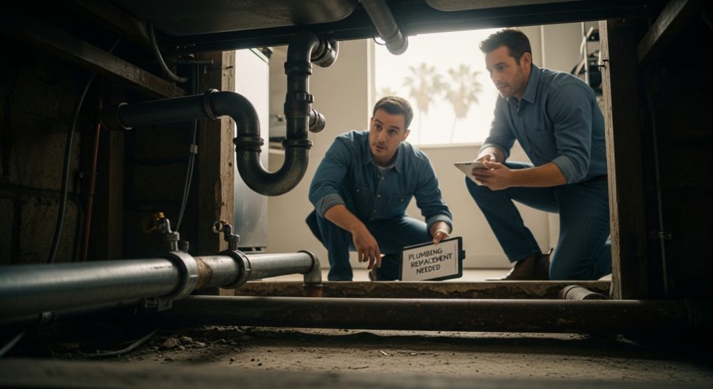 How to Sell an LA Home with Outdated Galvanized Plumbing