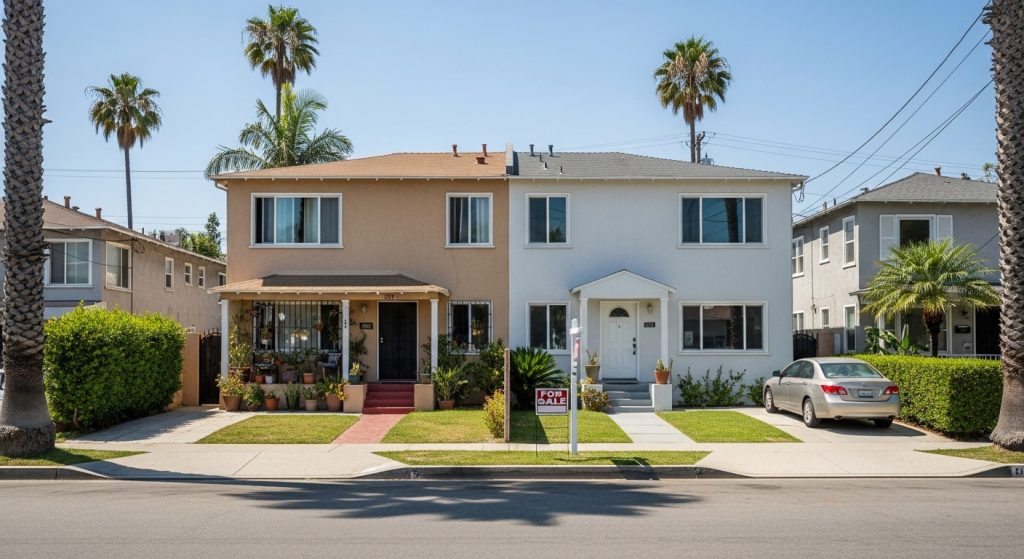Selling a Los Angeles Duplex with One Vacant and One Occupied Unit
